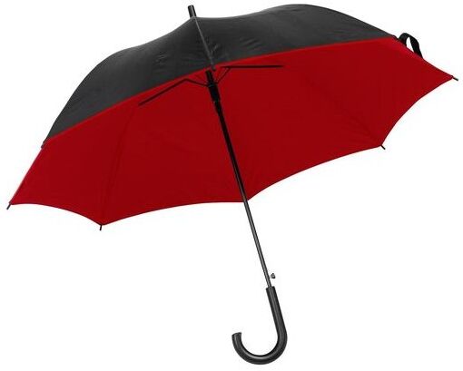 Parapluie publicitaire de golf Armando polyester acier rouge