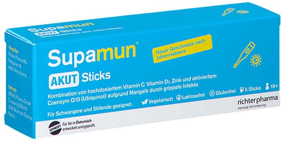 Supamun Akut Sticks 5stk