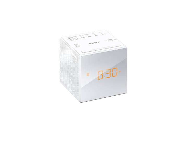 Sony ICF-C1 Wekker radio Wit