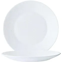 Arcoroc Restaurant Uni Teller flach, Teller, Weiss