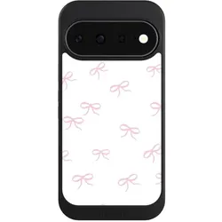 Nivocase Hülle für Google Pixel 11 Handyhülle NIVOcore Case Schwarz Muster Schleife Schleifen (Google Pixel 11), Smartphone Hülle, Schwarz