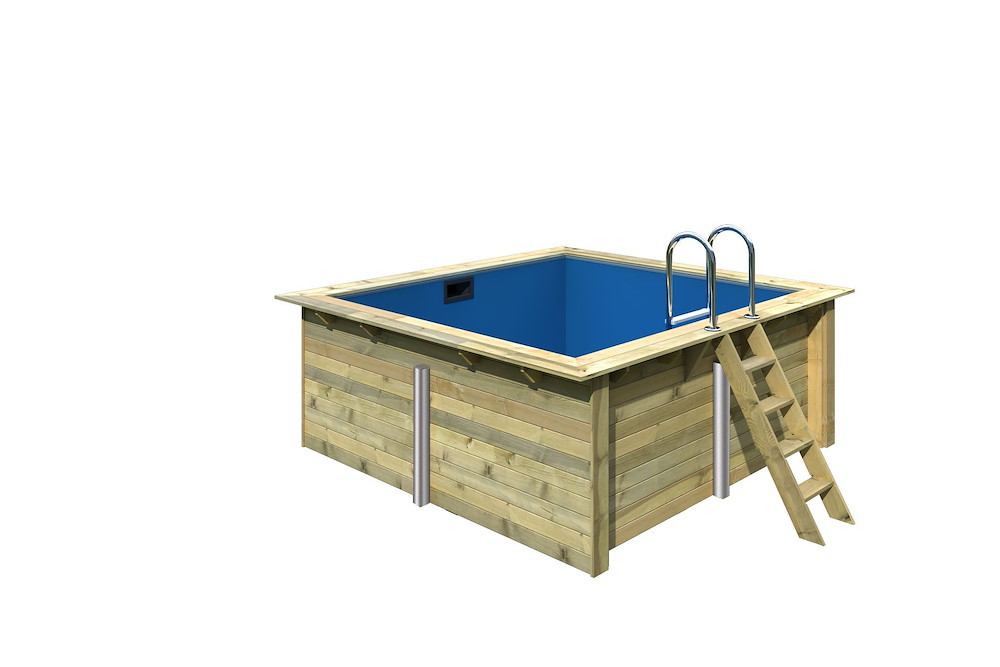 KARIBUHOLZT Pool Rechteck Größe 1 KDI inkl.Filter kl. 16938083