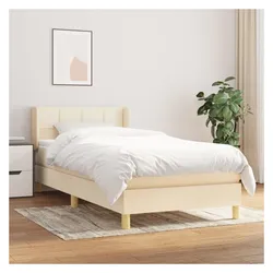 vidaXL, Boxspringbett, Mavonas (Block mit Quadraten) (80 x 200 cm)