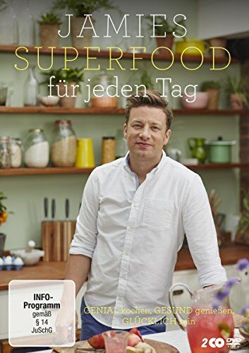 Jamie Oliver - Jamie Oliver - Jamies Super Food für jeden Tag [2 DVDs] - Preis vom 09.10.2026 07:28:09 h