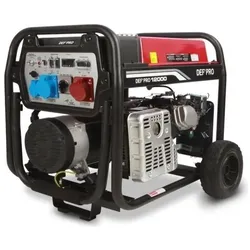 Defpro, Stromgenerator, Benzingenerator – 8500 W – Dreiphasige Doppelspannung (8500 W)