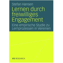 Lernen durch freiwilliges Engagement, Fachbücher von Stefan Hansen