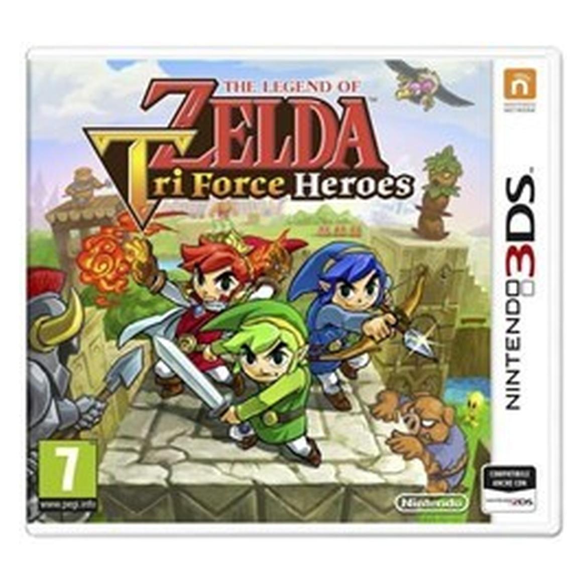 Nintendo The Legend of Zelda: Tri Force Heroes (3DS, DE) (2230449)