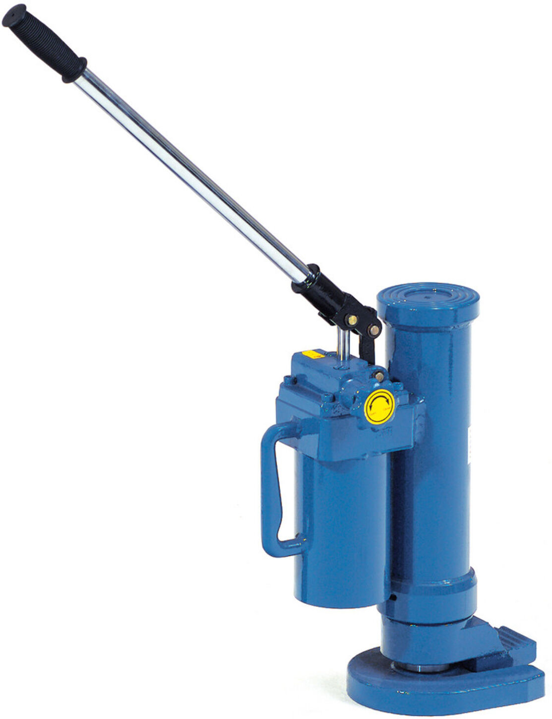 fetra 6932 Maschinenheber aus Stahl mit Hydraulikpumpe und Tragegriff (Tragkraft:10000 kg, Hubhöhe:30 -260 mm))
