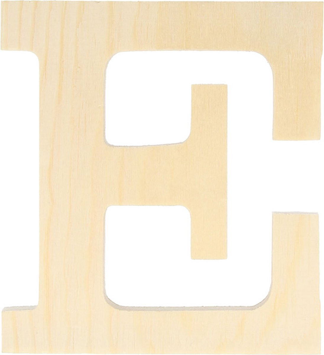 Artemio Houten Letter E, 11,5 cm