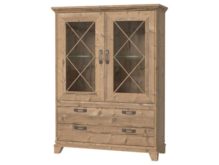 Buffet lumineux Tibade 120 x 161cm Marron