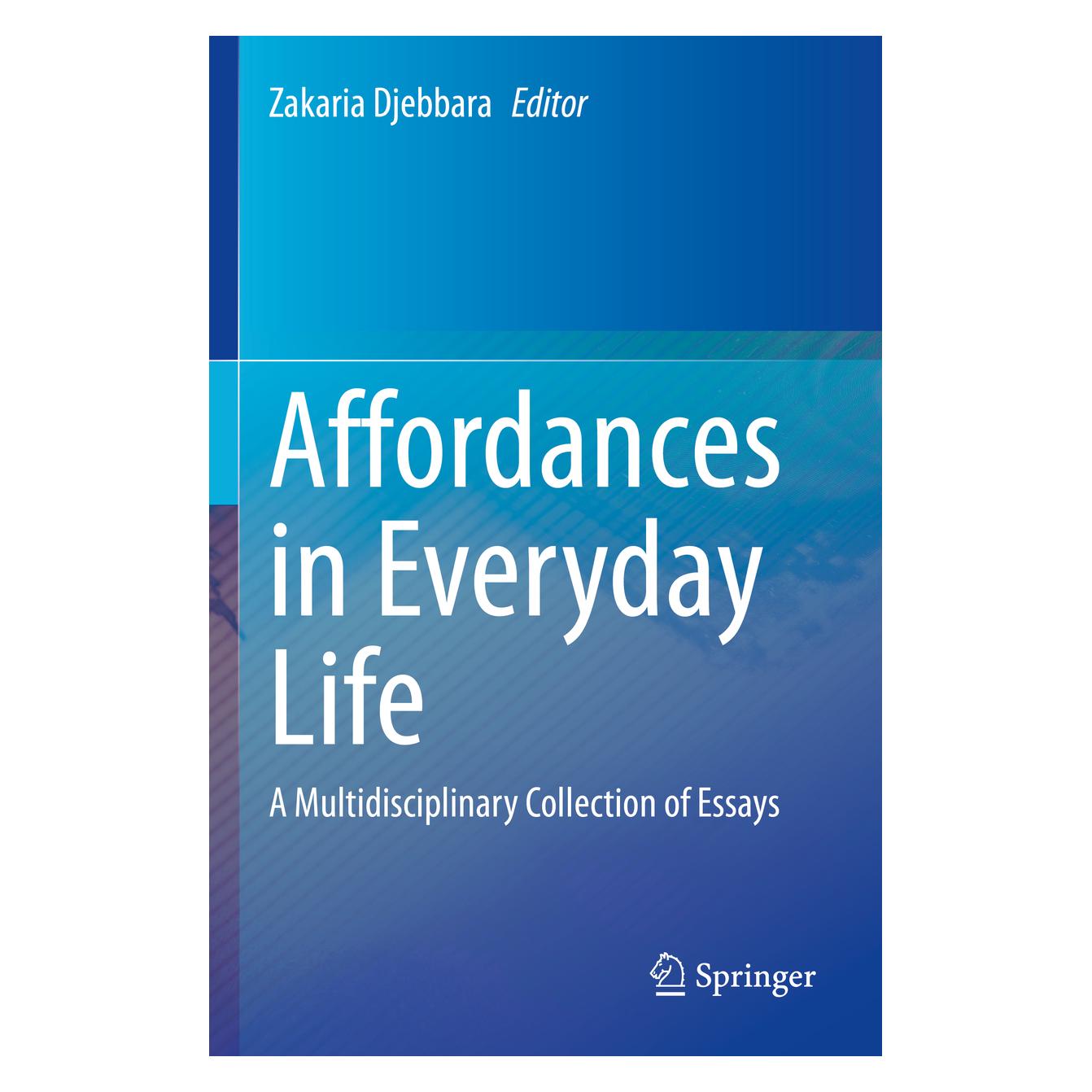 Springer Affordances in Everyday Life (Englisch, Softcover, Zakaria Djebbara) (56963785)