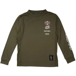 Troy Lee Designs Skyline Ride LS Tee, Worldwide, caper, youth XS