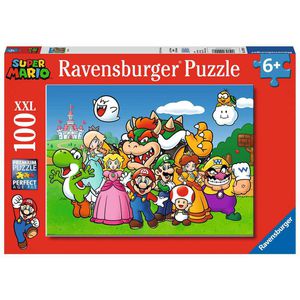 Ravensburger Puzzle 12992, Super Mario Fun, 100 XXL-Teile, ab 6 Jahre