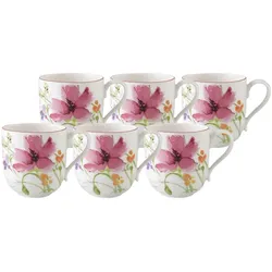 KAFFEEBECHER Mariefleur Basic bunt 330 ml 6er Set