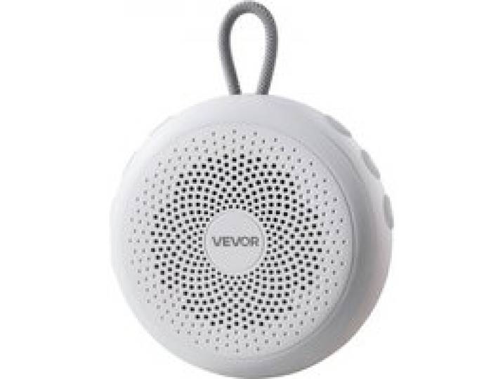 VEVOR Slaaphulpmiddel, White Noise Machine, 20 muzieknummers, 4-in-1 geluidsmachine met White Noise, automatische uitschakeltimer, zachte ringlamp, geheugenfunctie en ouderlijk toezicht, ruismaker
