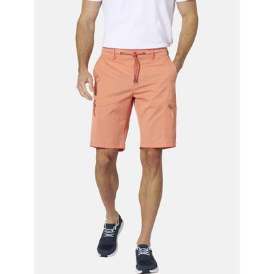 Cargobermudas BABISTA "Cargobermuda MARELO", Herren, Gr. 52, N-Gr, orange (hellorange), Obermaterial: 62% Baumwolle CO. 35% Polyamid ECONYL PA ECONYL. 3% Elasthan EL., Hosen