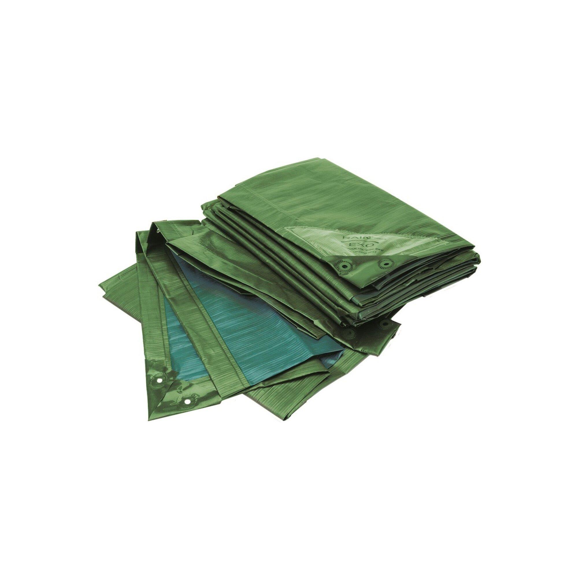 RAINEXO Abdeckplane, 150g/qm, 6x10m, gr/bl (5055320001157)