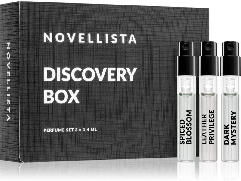 NOVELLISTA Discovery Box Black Edition By NOVELLISTA Eau de Parfum mixte 3x1.4 ml