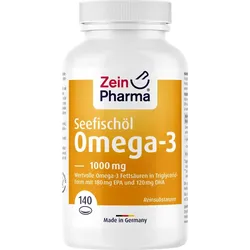 Omega 3 1000 mg - Seefischöl Softgelkapseln Hochdo 140 ST
