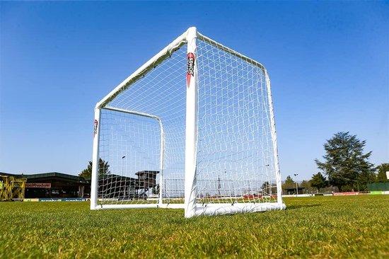 Fußballtor - Trainingsziel - Für Fußballtraining - Wetterbeständig - 240x180 cm - Schwarz