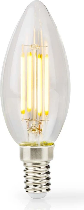 Nedis LED-Birne, E14, Kerze, 4,5 W, 470 lm, 2700 K, Retro
