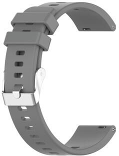 Everyday Crate Huawei Honor Watch ES Band Soft Silicone Watch Band Adjustable Replacement Strap grey