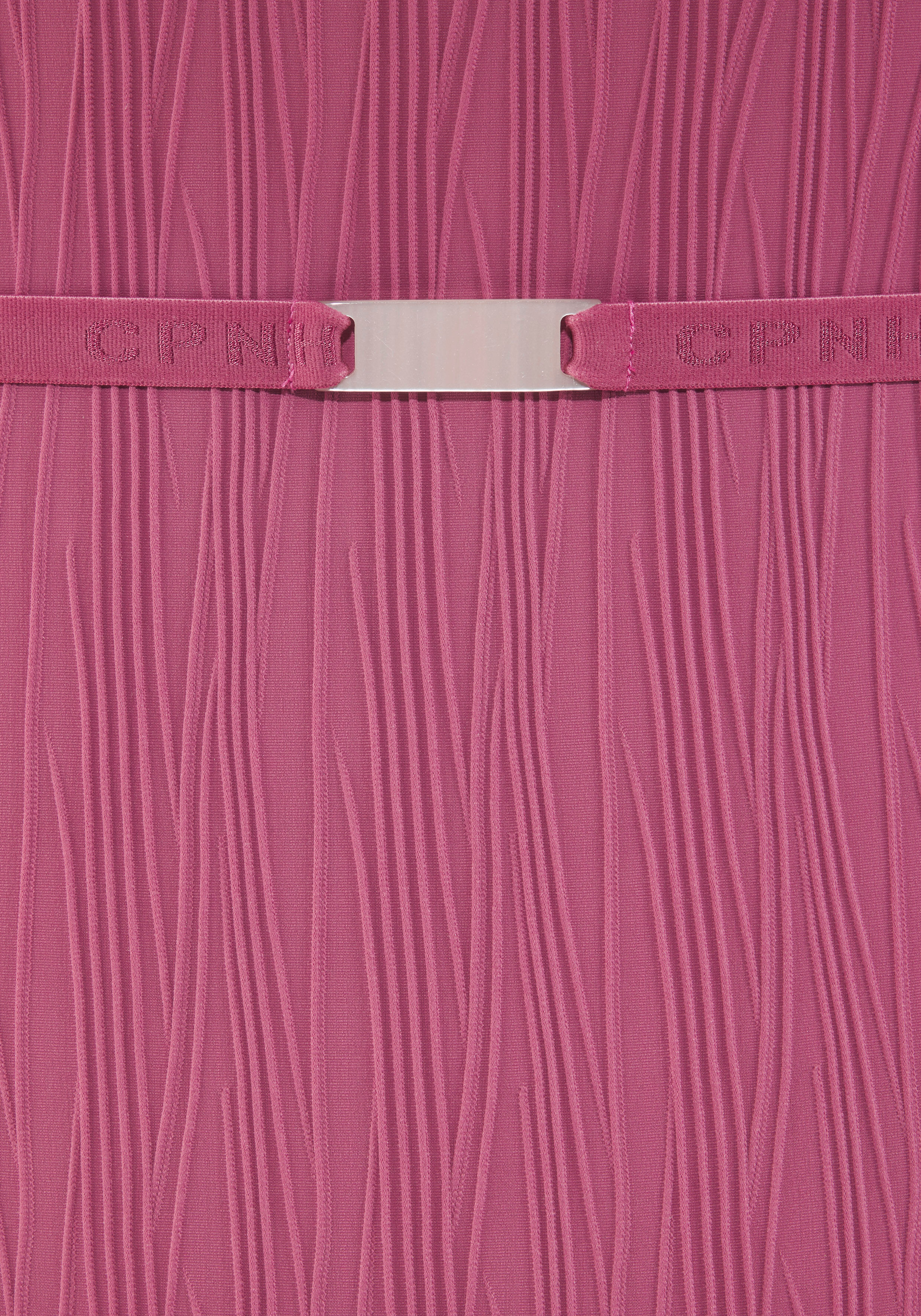 Badeanzug COPENHAGEN STUDIOS "Antio", Damen, Gr. 34, Cup A/B, rosa (mauve), Recycling-Polyamid, Strukturmuster, Badeanzüge Badeanzug, in moderner Strukturware mauve 34, Cup A/B