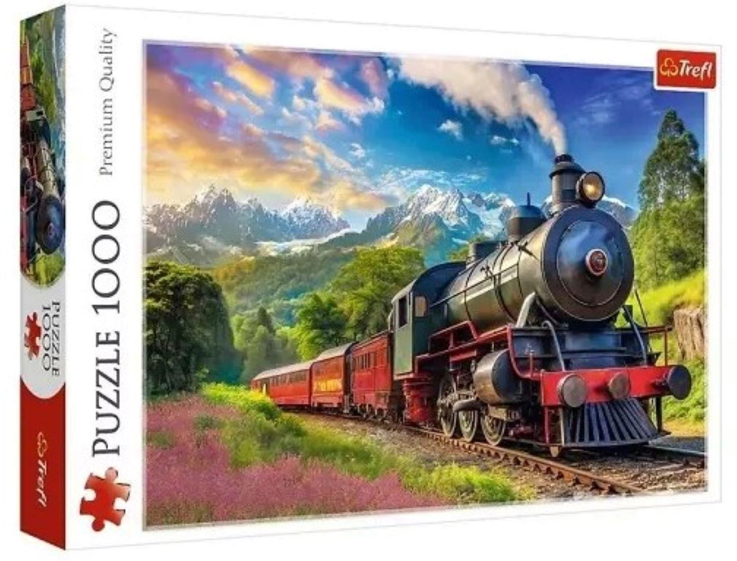 Trefl Puzzel Een treinreis 1000 stukjes