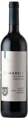 """Lamadrid Single Vineyard Gran Reserva Malbec 2022 Red Wine - Argentina"""