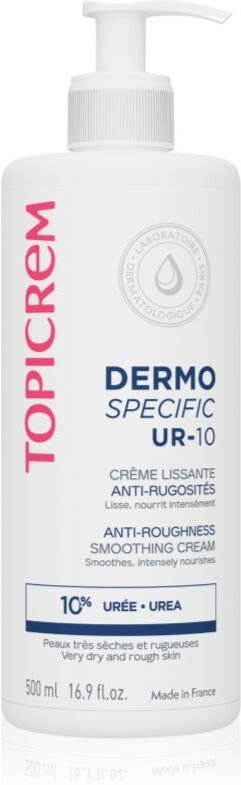 Topicrem UR-10 Anti-Roughness Smoothing Cream Körpercreme für extra trockene Haut 500 ml