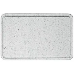 Zassenhaus Tranchierbrett Kunstst. 42x27x1,5cm, Schneidebrett, Grau
