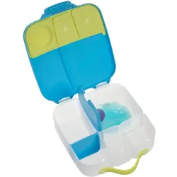 B.Box Jumbo Bento Box, Lunchbox, Transparent, Grün, Blau