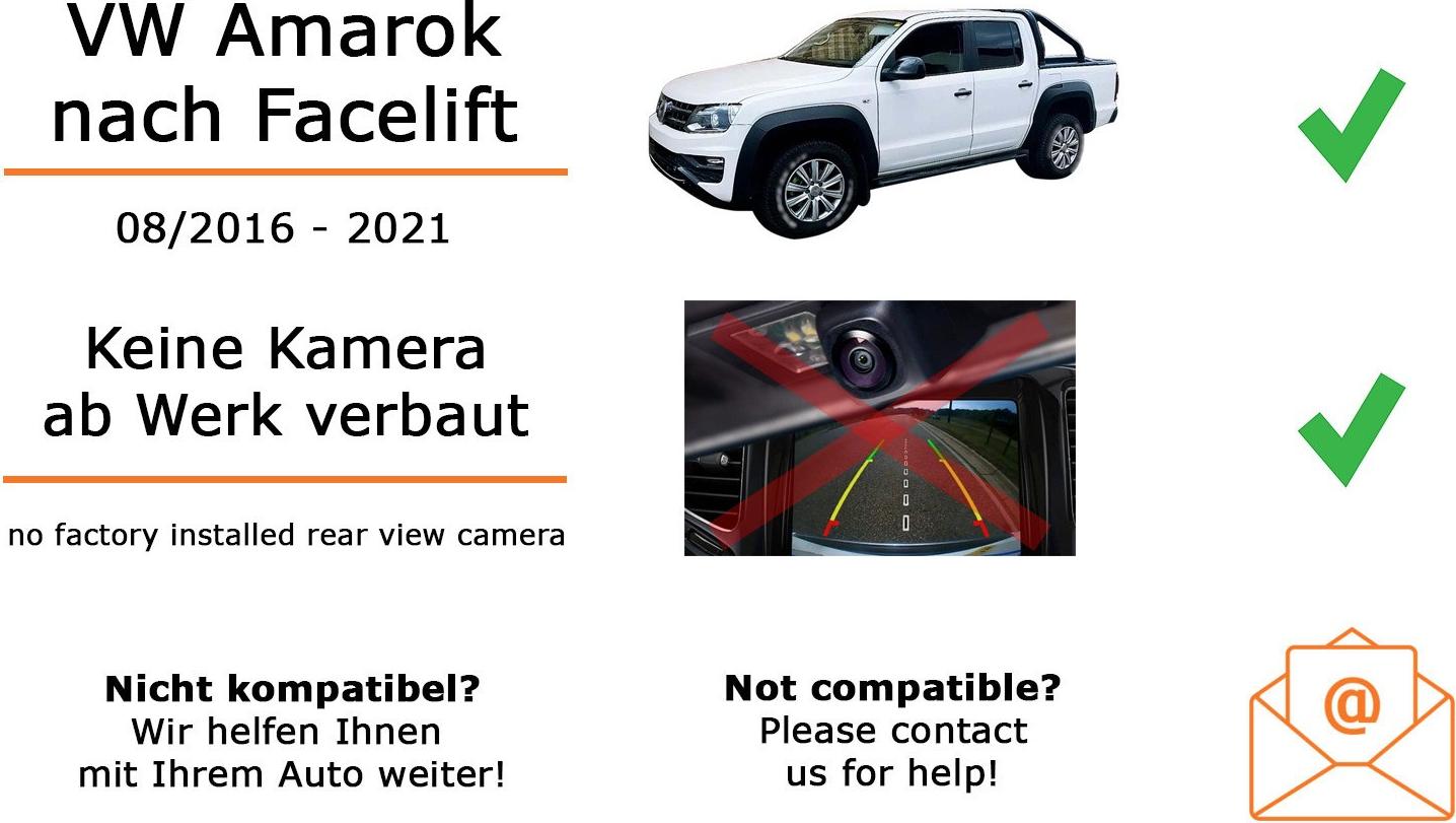 Autoradio Einbaupaket Kenwood DMX6523DABS passend für VW Amarok + Facelift | CarPlay Wireless Android Auto Wireless