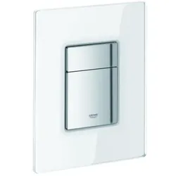 Grohe Skate Cosmopolitan Betätigunsplatte 38845LS0 moon white, Glas, senkrechte/waagerechte Montage