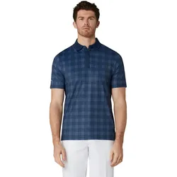 Callaway Polo Chev Plaid Print, navy/blau