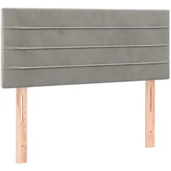 vidaXL, Boxspringbett, Olfonar (Horizontale Streifen) (90 x 190 cm)