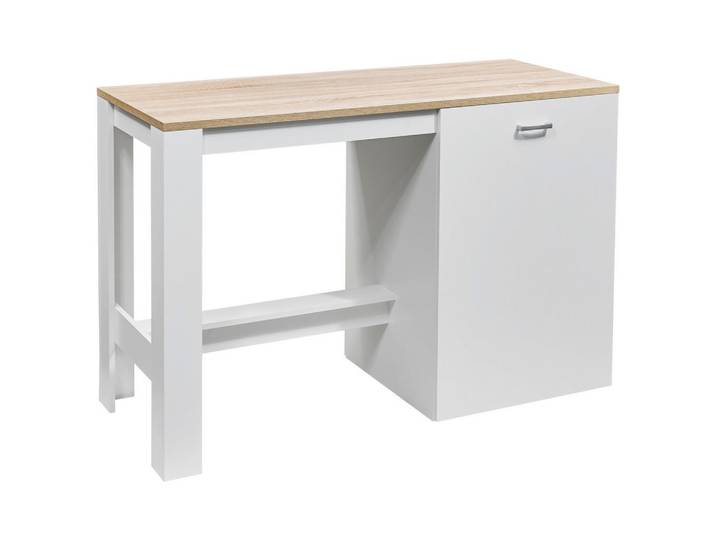 P & B Kücheninsel, Weiß, Sonoma Eiche, nur wie online abgebildet bestellbar, 138x91x56 cm, Küchen, Küchenmöbel, Kücheninseln