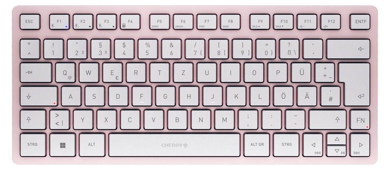 Cherry KW 7100 Mini BT Draadloos Toetsenbord Kirschblüte