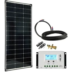 150 Watt Solaranlage Basic-Starter 150W / 12V - Solarmodul Solarladeregler