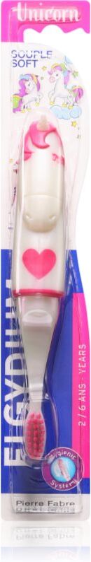 Elgydium Bad Unicorn brosse à dents pour enfant 1 pcs