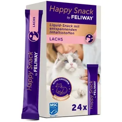 Happy Snack by FELIWAY® Salmon 24er 360 g