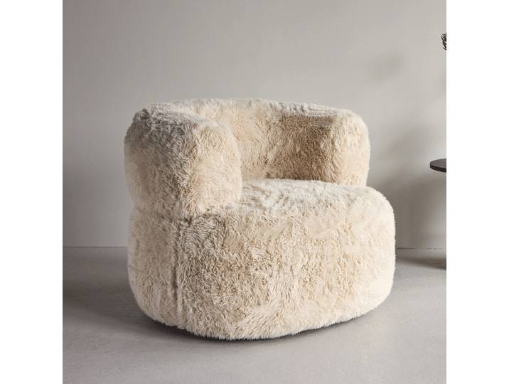 Nohr Fauteuil Kyanne Fake fur - Off White