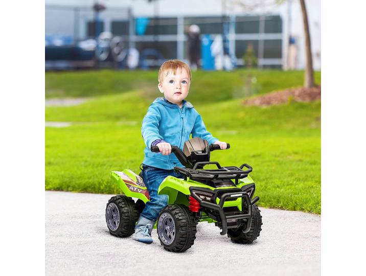 HOMCOM Buggy Électrique Enfant 6V Vert