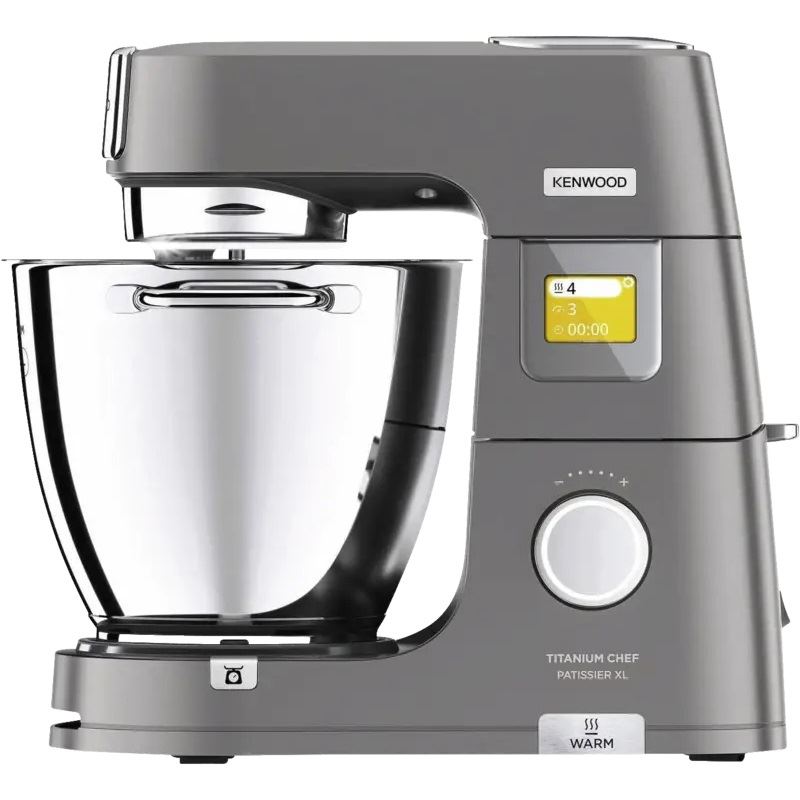 Kenwood Titanium Chef Patissier XL Küchenmaschine KWL90.164SI (silber, 1.400 Watt, integrierte Waage)