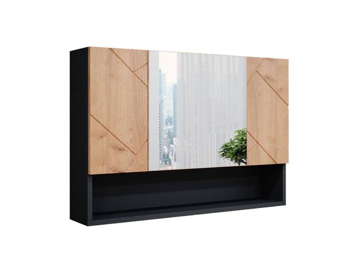 Armoire de toilette 80.1x55cm, anthracite