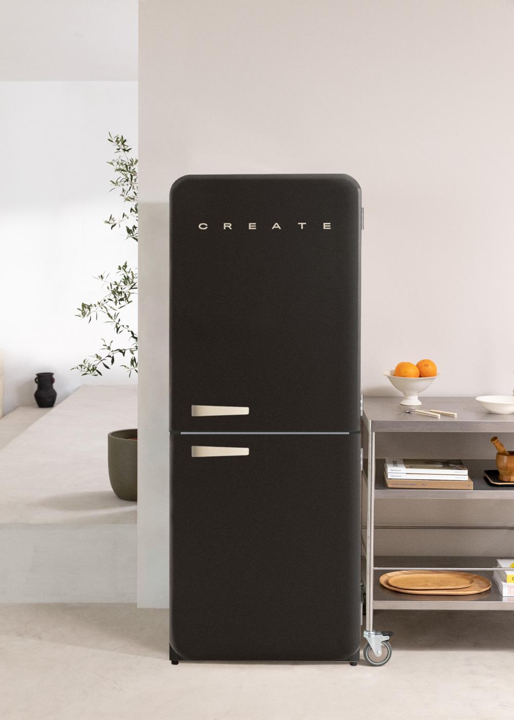 CREATE - FRIDGE RETRO COMBI 401L - Retro-Stil Kombikühlschrank