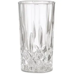 6er-Set Fürstenhof Longdrinkglas Amalia 375 ml Glas Transparent Klar
