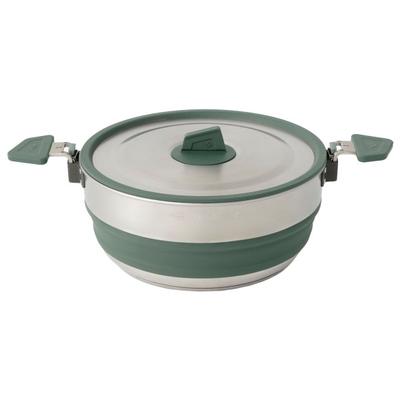 Sea to Summit - Detour Stainless Steel Collapsible Pot - Topf Gr 3 l grau