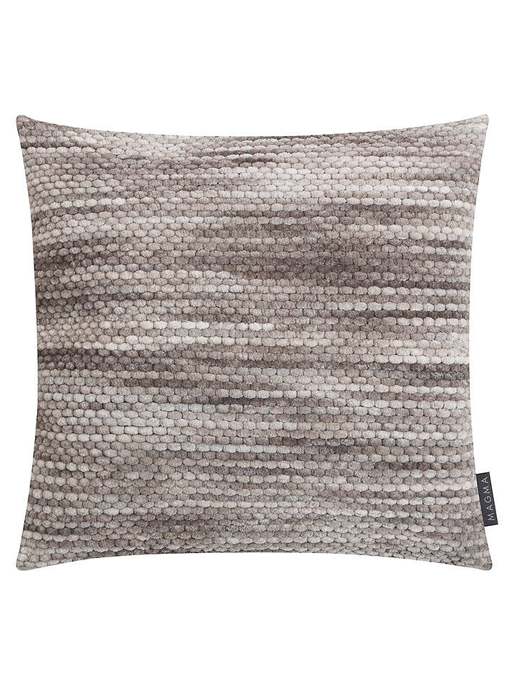 Magma Heimtex Kissenhülle "Mateo" in Grau - (L)45 x (B)45 cm - onesize