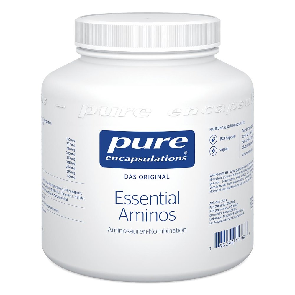 pro medico GmbH Pure Encapsulations Essential Aminos Kapseln 00064891